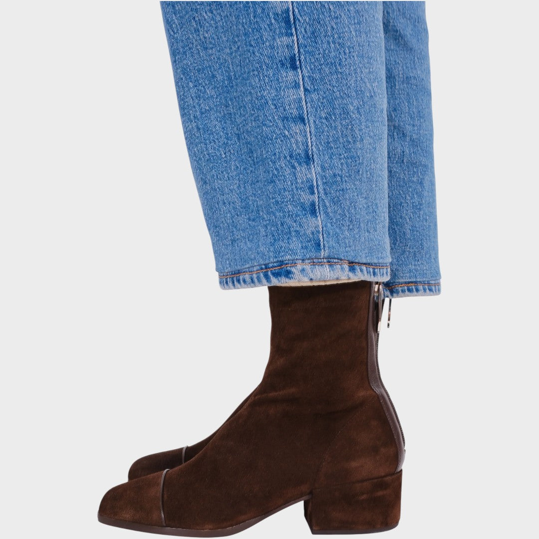 Evelyn | Suede Ankle Boots