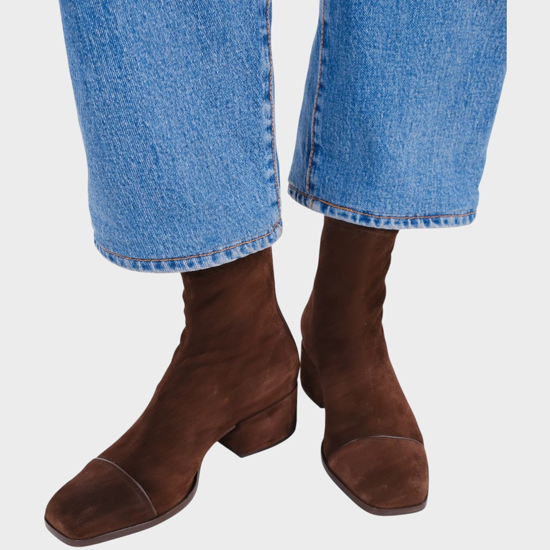 Evelyn | Suede Ankle Boots