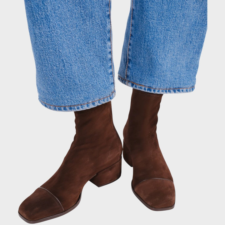 Evelyn | Suede Ankle Boots