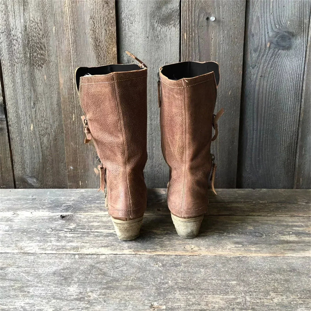 Almera - Timeless Leather Boots