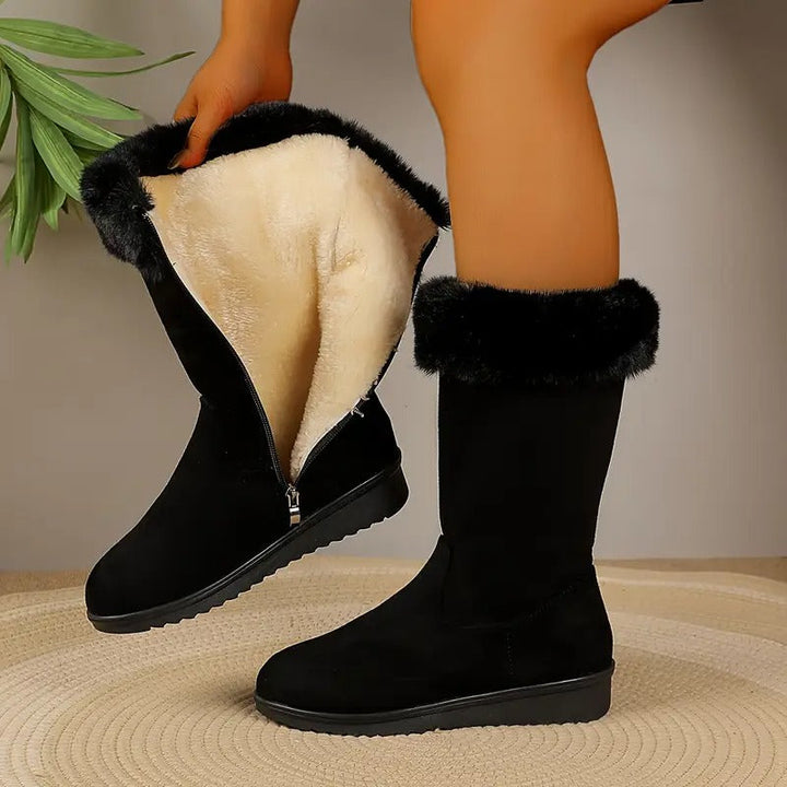 Alena – Leather Orthopedic Winter Boots