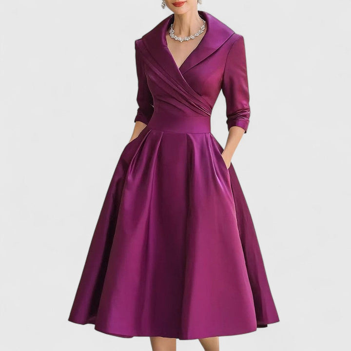 Marley Quinn | Women's Elegant Midi Dress
