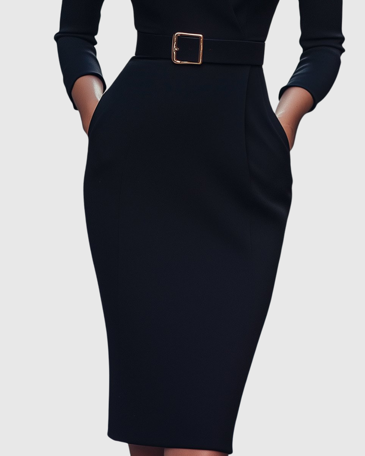 Claribel | Women's Refined Midi Dress