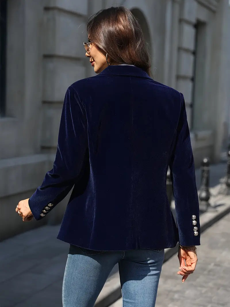 Carole | Women's Luxurious Velvet Blazer