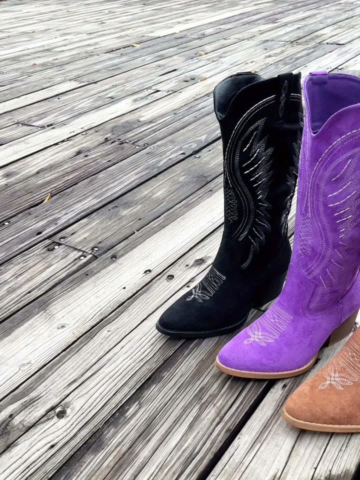 Alice | Women's Midnight Suede Boots