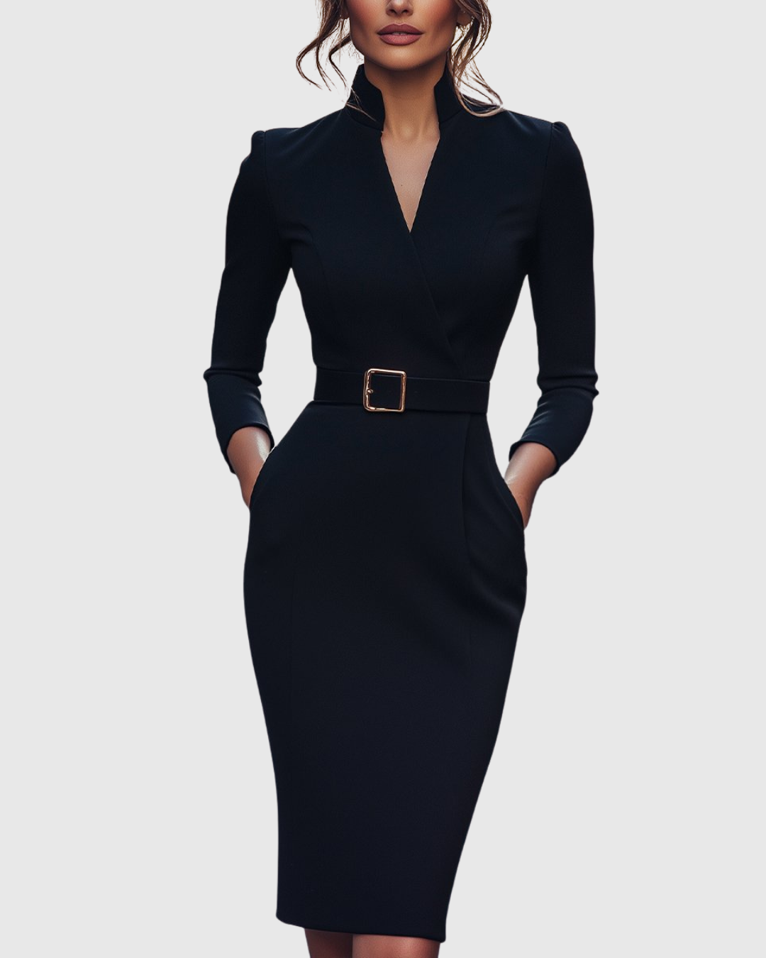 Claribel | Women's Refined Midi Dress