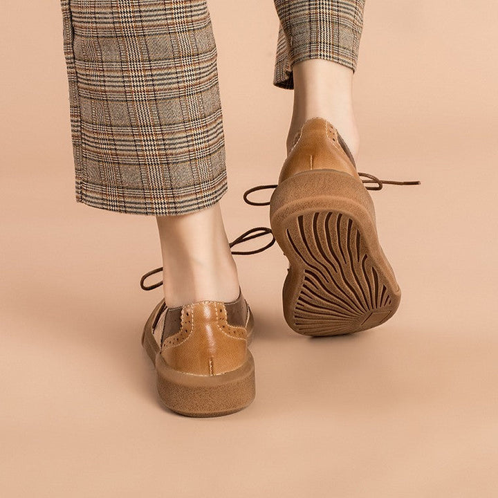 Noriel | Women's Brogue Leather Oxfords