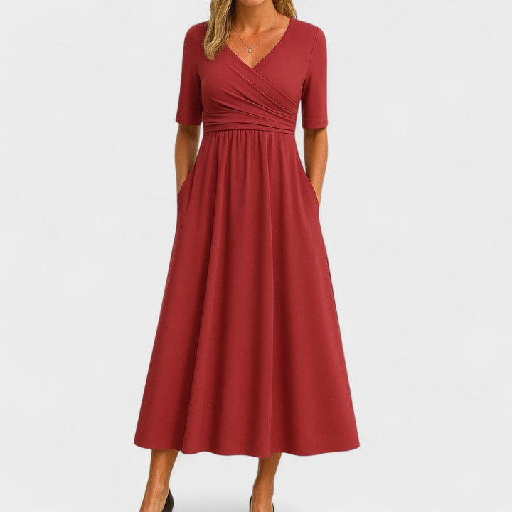 Phoebe | Women's Elegant Midi Dress
