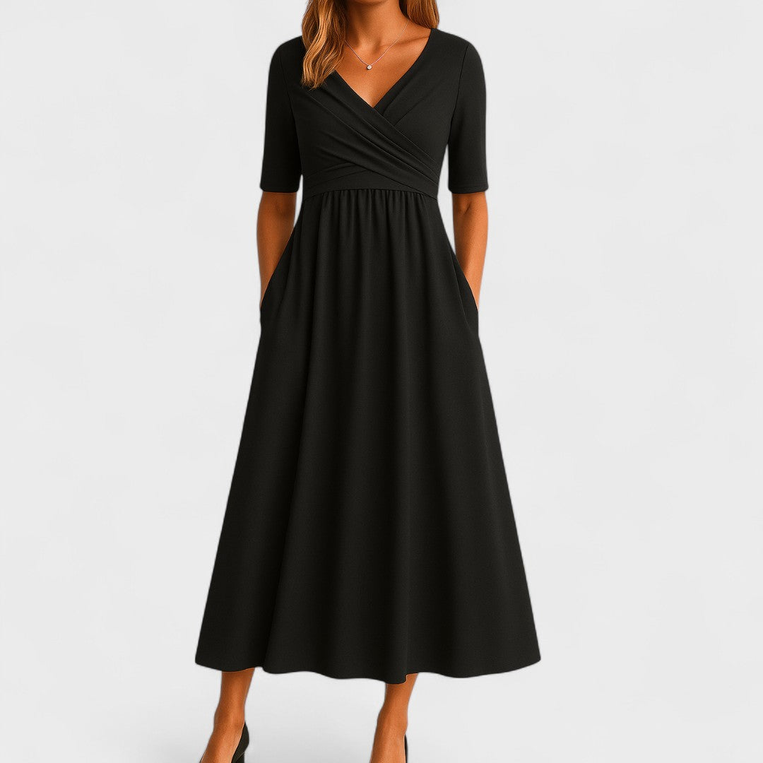 Ida | Women's Elegant Midi Dress