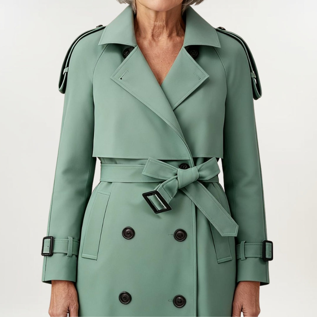 Ashly | Women's Extended Length Trench Coat