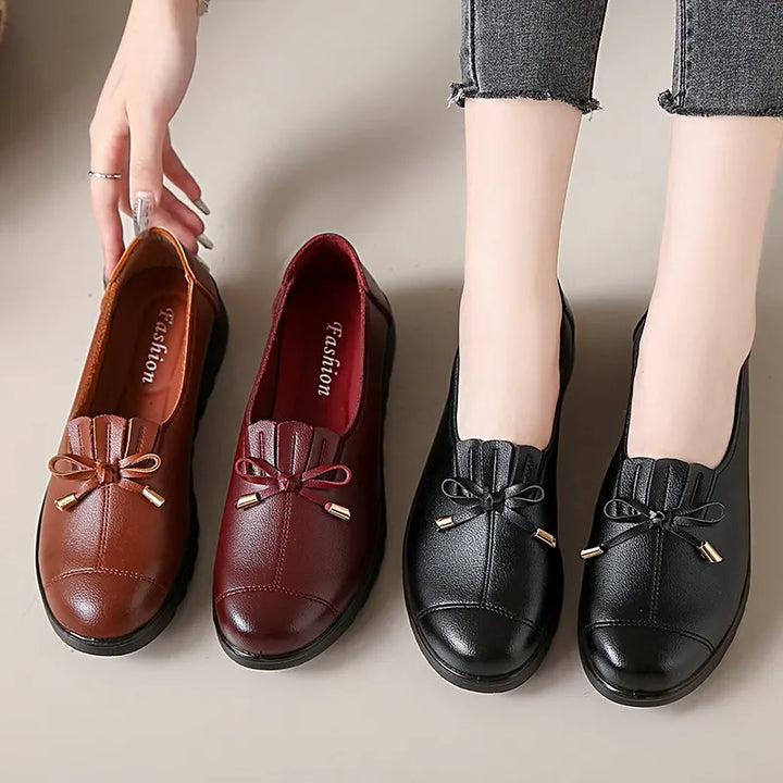 Paisley - Elegant Leather Loafers