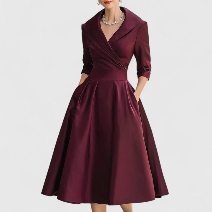 Marley Quinn | Women's Elegant Midi Dress