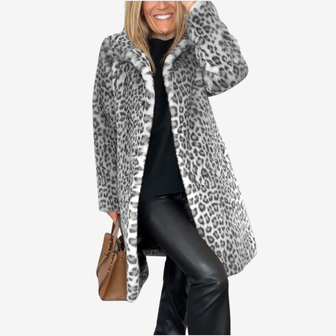 Hallie | Leopard Print Coat