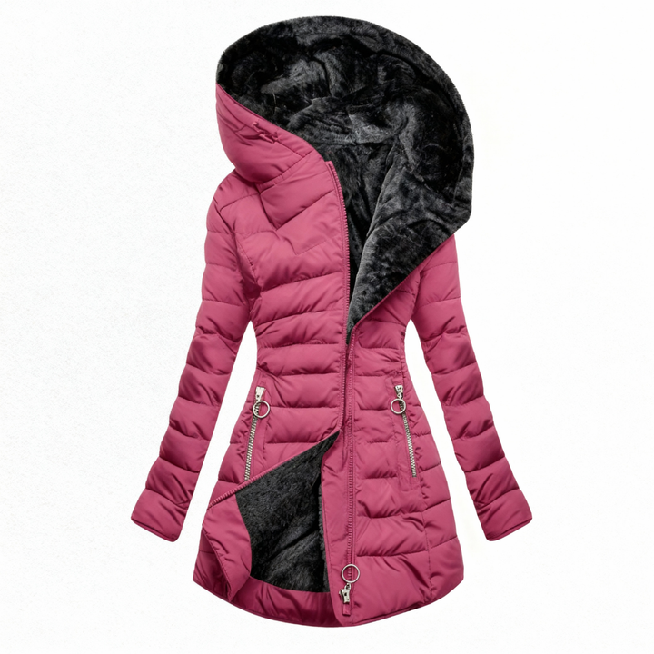 Alessina Waterproof Padded Hooded Coat