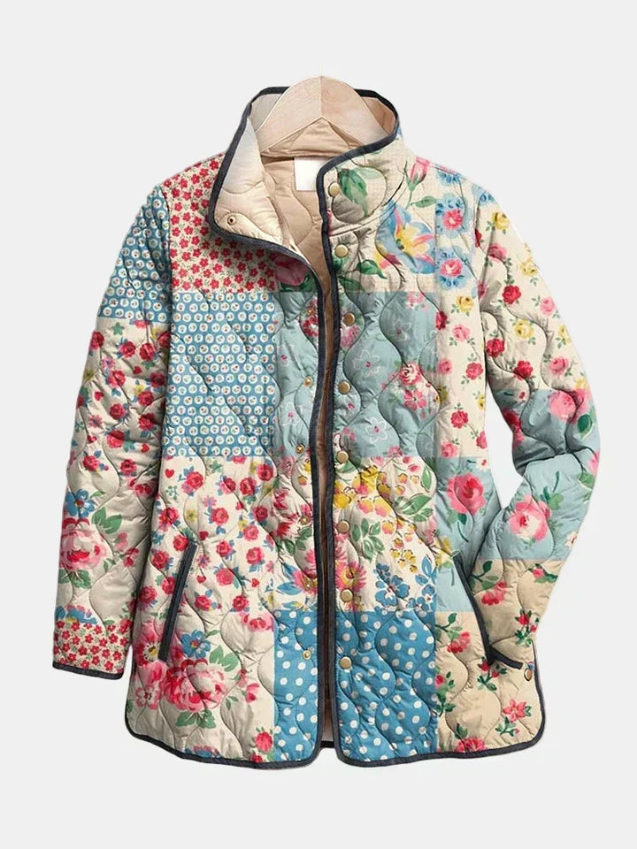 Alyssa | Floral Quilted Jacket