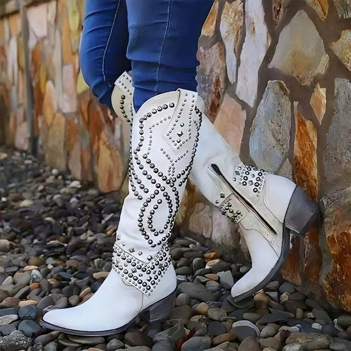 Rufa - Western Knee-High Boots