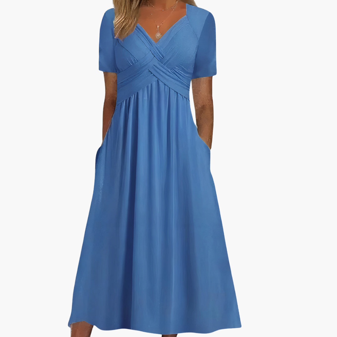 Allison | Comfortable V-Neck Dress