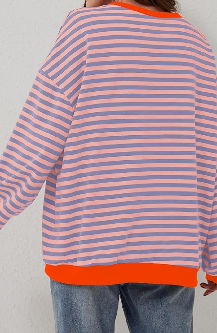 Abby | Striped Oversized Sweater