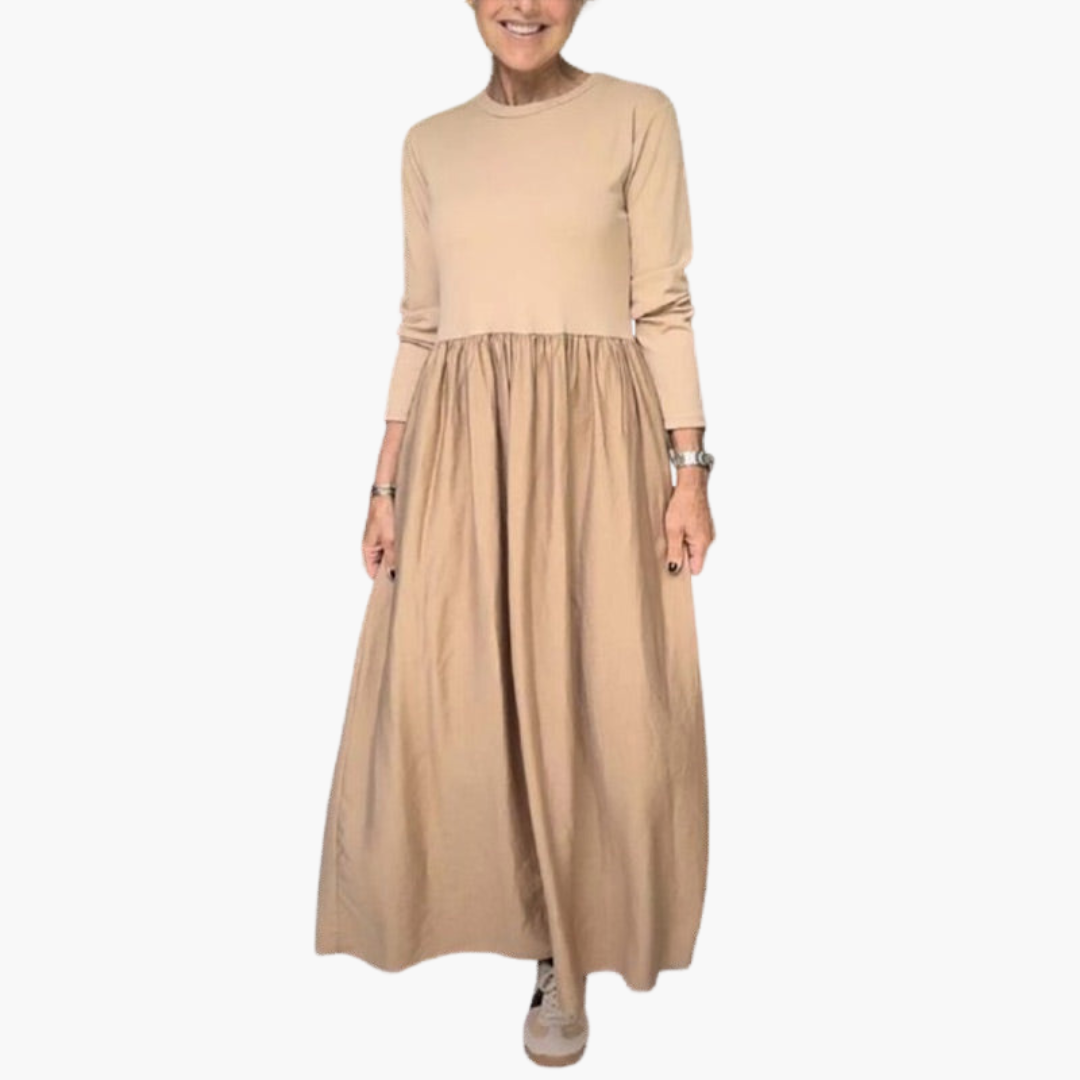 Harriet | Long Sleeve Knitted Midi Dress
