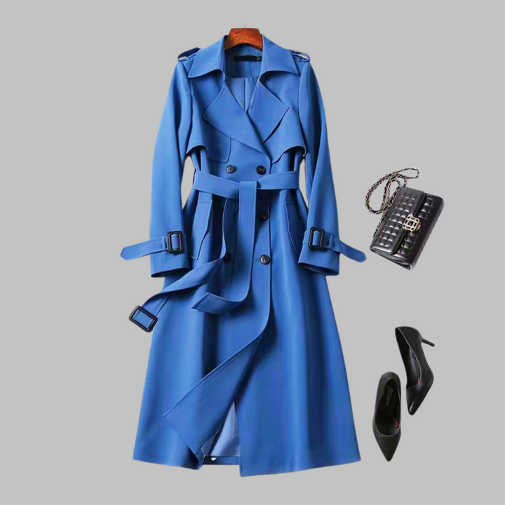 Tia | Women's Elegant Knee-Length Loose Fit Coat