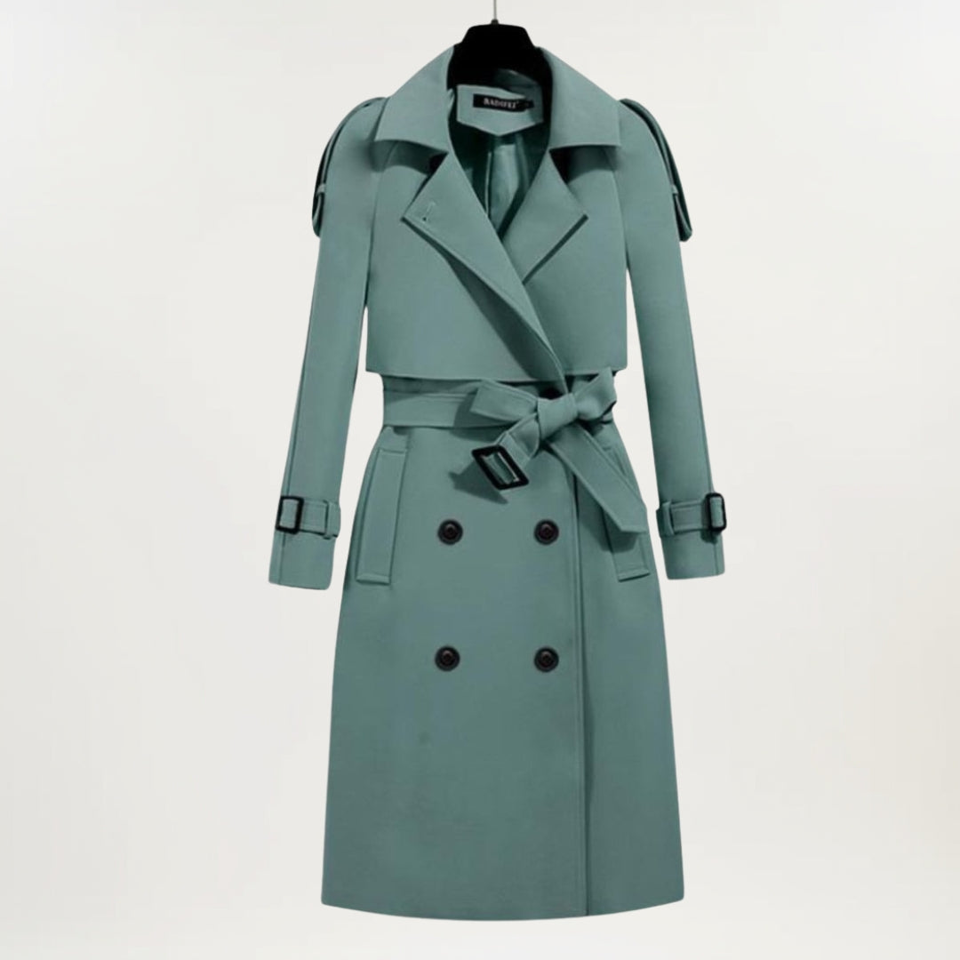 Ashly | Women's Extended Length Trench Coat