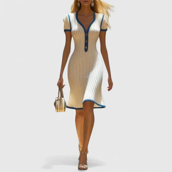 Sophrynah | Women's Elegant Midi Dress