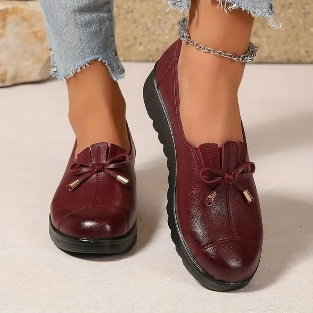 Paisley - Elegant Leather Loafers