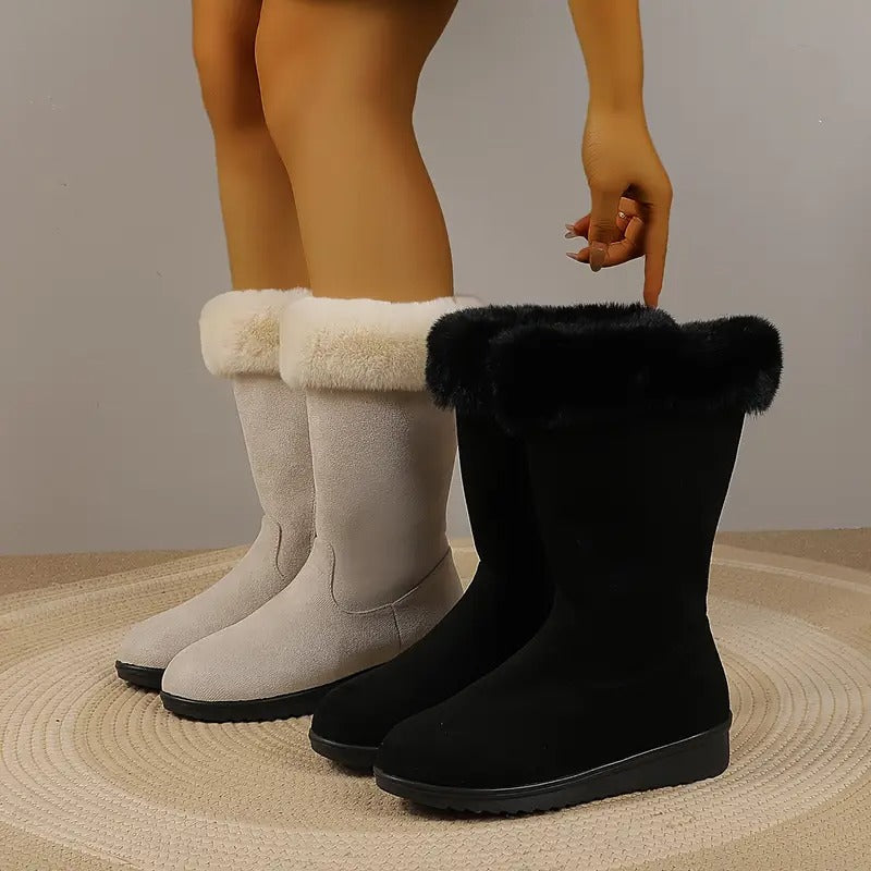 Alena – Leather Orthopedic Winter Boots