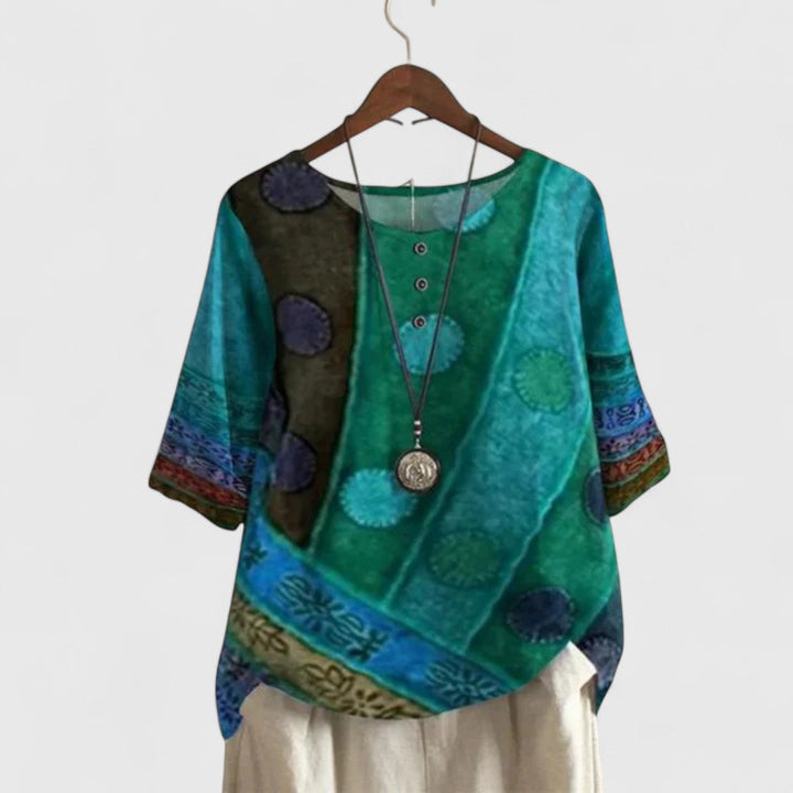 Auralie | Women's Elegant Boho Top