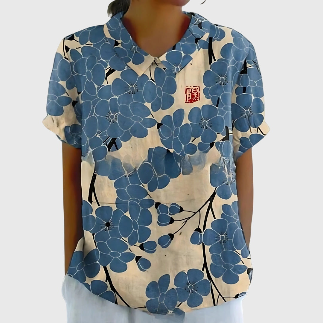 Jenna | Women's Floral Blouse
