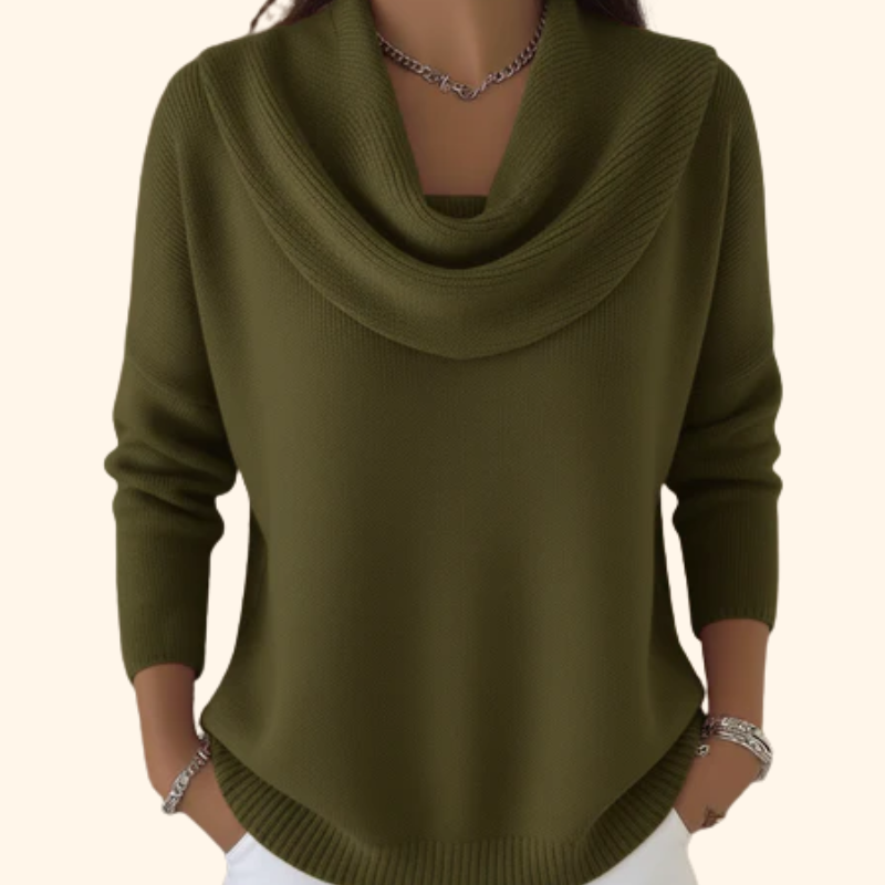Juliette Cowl-Neck Sweater