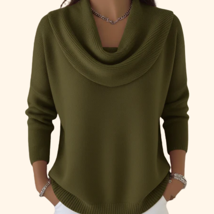 Juliette Cowl-Neck Sweater