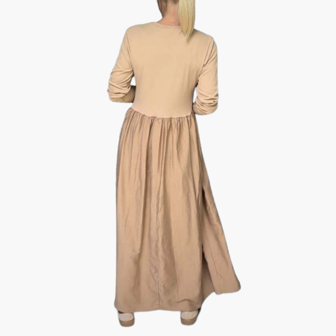 Harriet | Long Sleeve Knitted Midi Dress