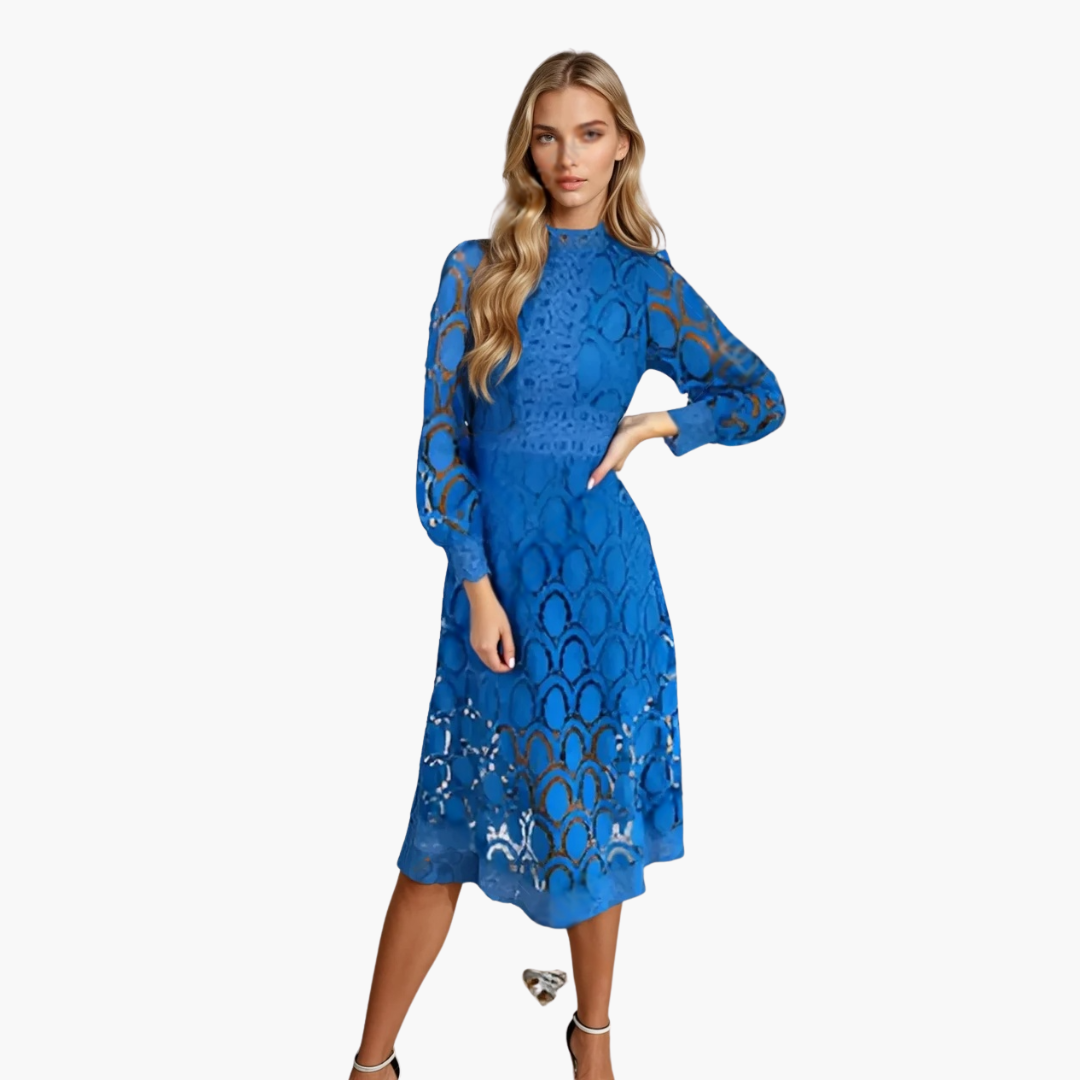 Eloise | Long Patchwork Dress