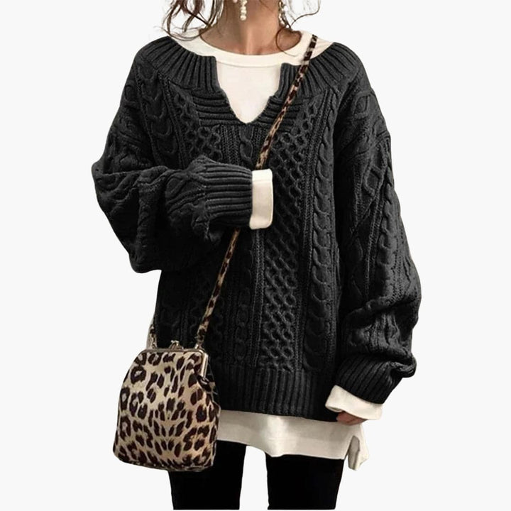Holly | Oversized Knit Sweater