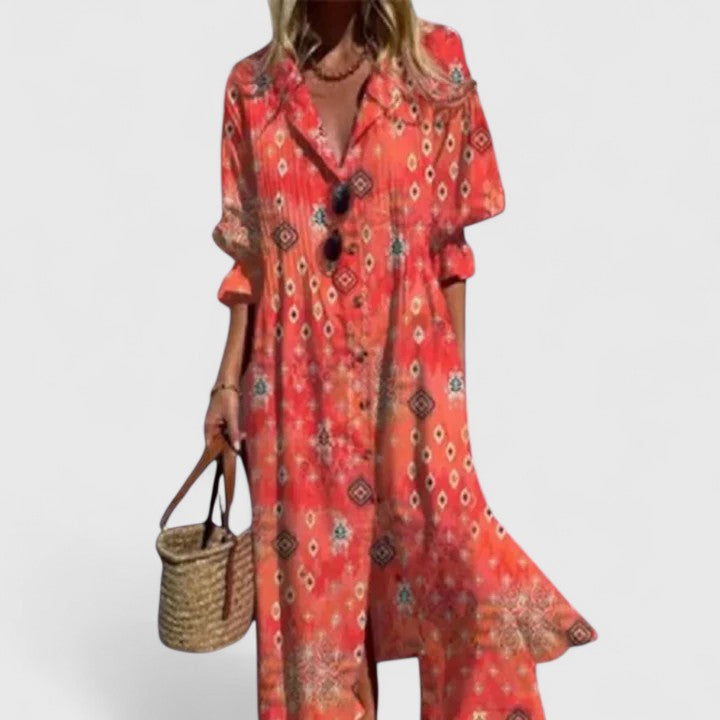 Paula | Women's Elegant Boho Dress