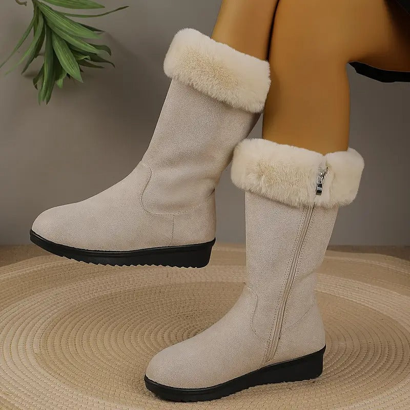 Alena – Leather Orthopedic Winter Boots