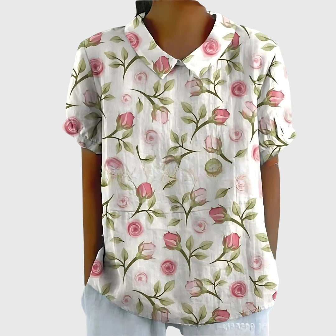 Jenna | Women's Floral Blouse
