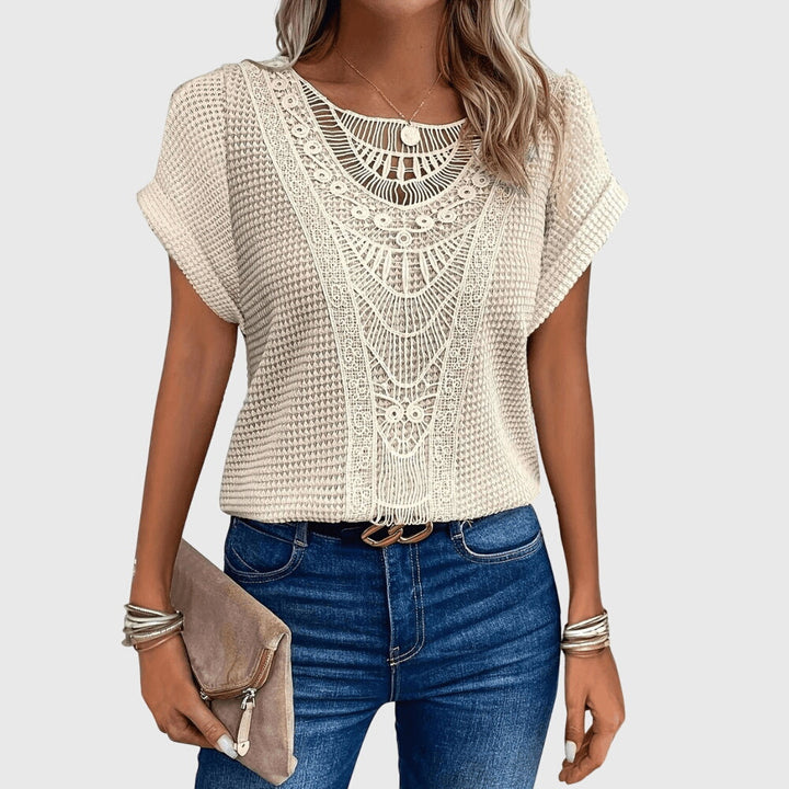 Pearl | Women's Elegant Ibiza Style Blouse