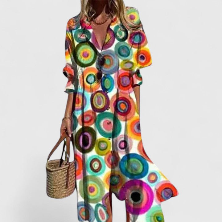 Paula | Women's Elegant Boho Dress