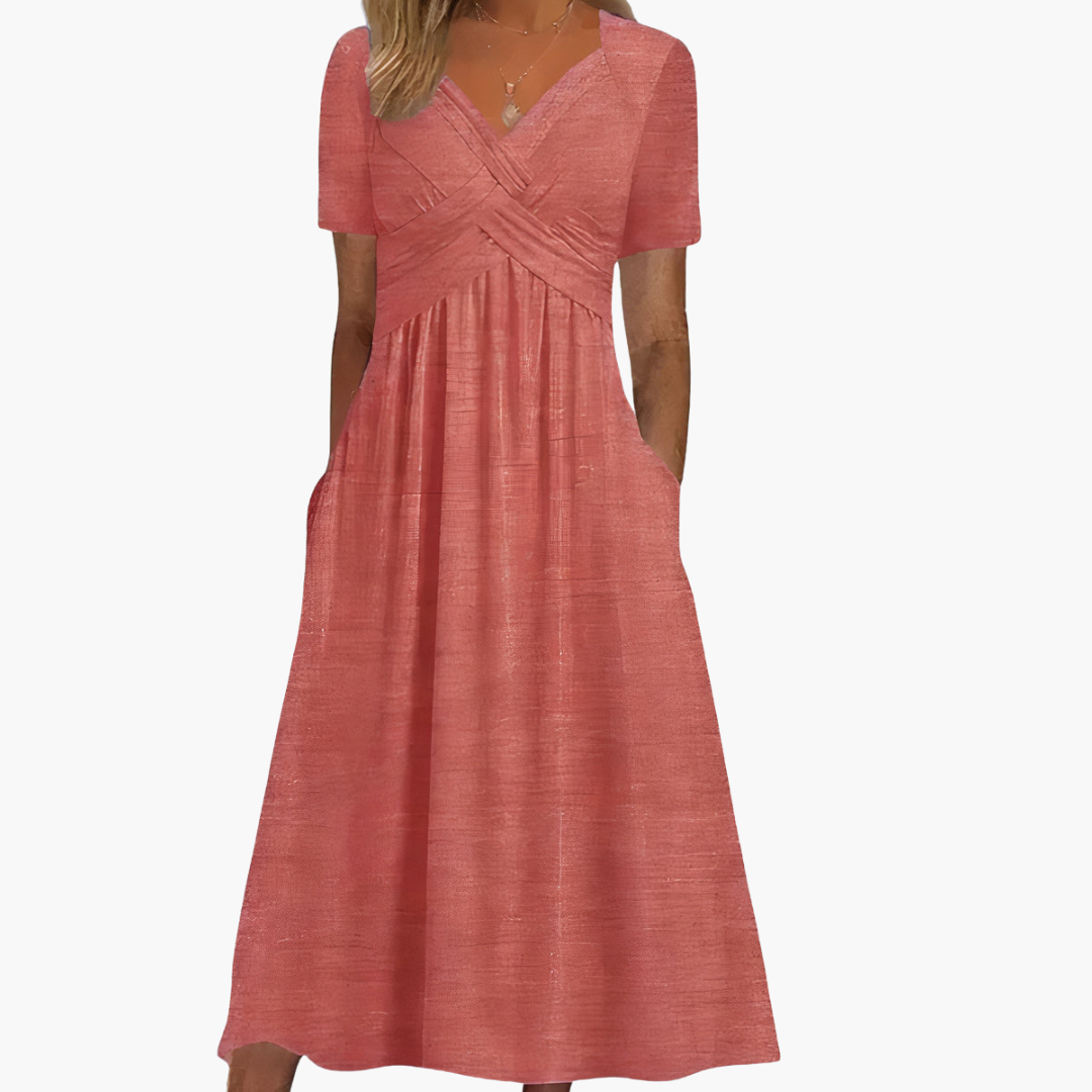 Allison | Comfortable V-Neck Dress