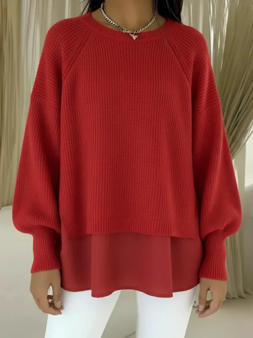 Kestlyn Layered-Look Sweater