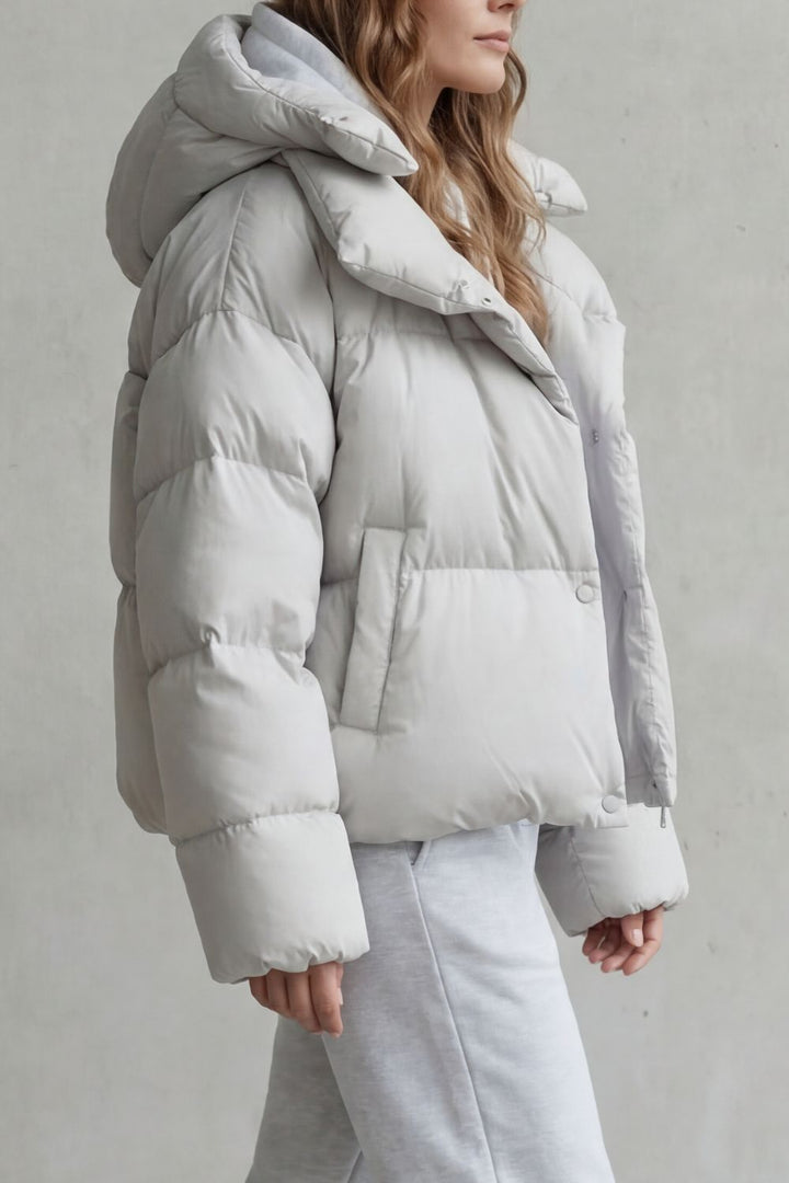 Elvéra | Women's Cloud Padded Cropped Puffer Jacket