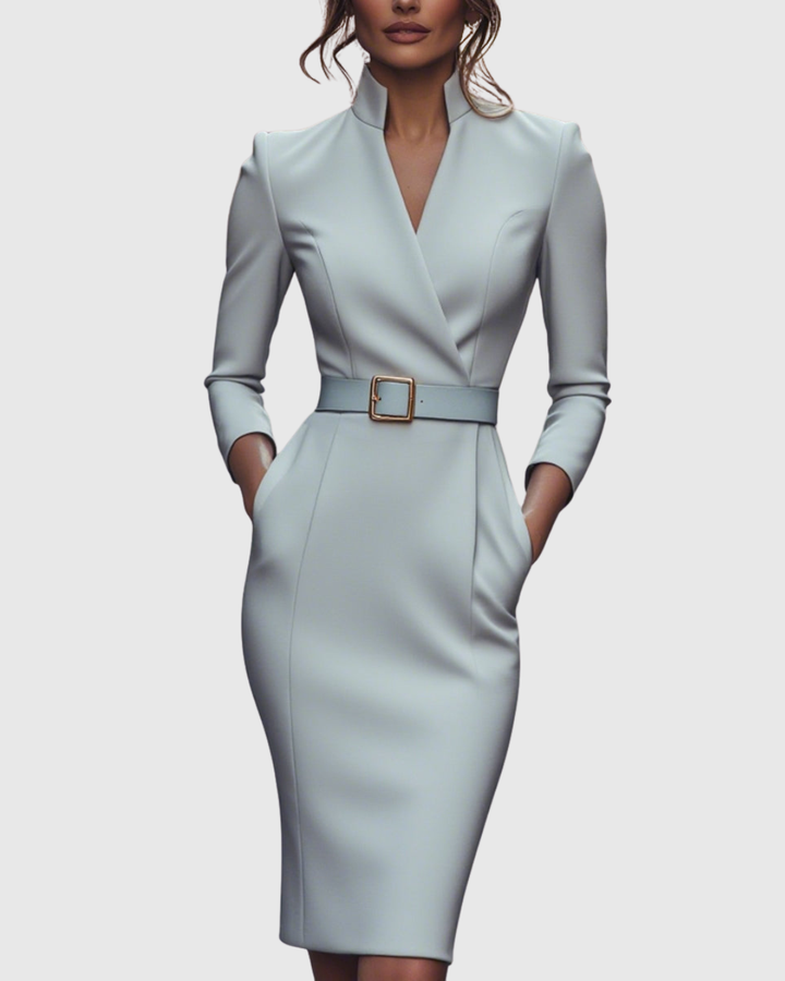 Claribel | Women's Refined Midi Dress