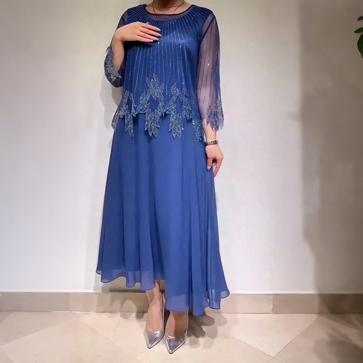 Louisa - Flowing Elegant Midi Dress
