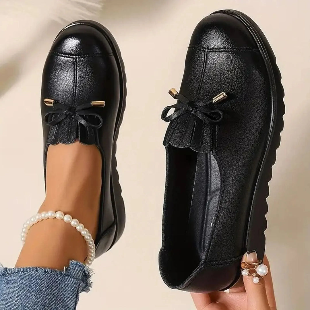 Paisley - Elegant Leather Loafers