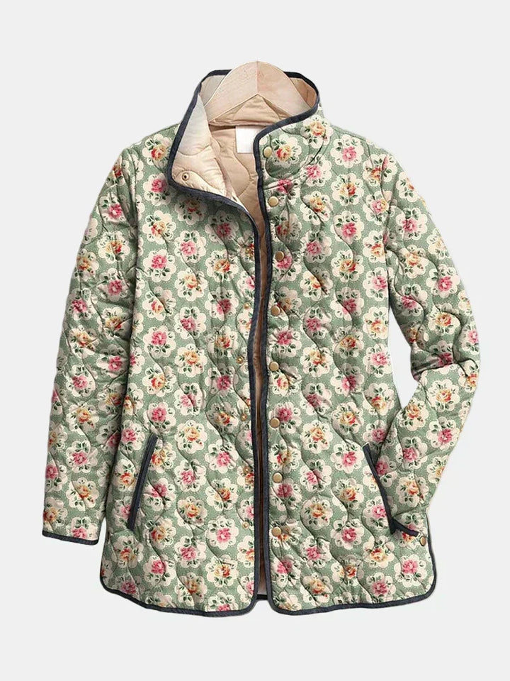 Margot | Floral Quilted Jacket