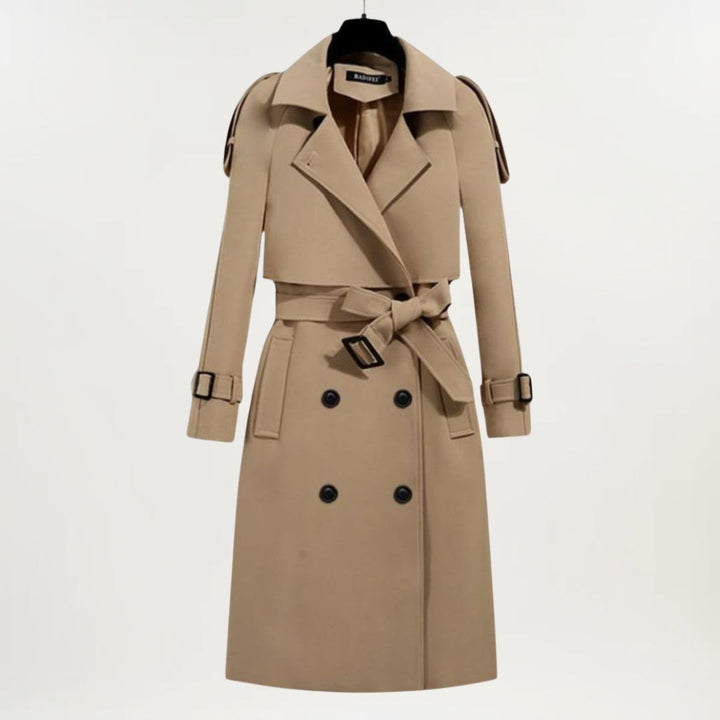 Ashly | Women's Extended Length Trench Coat