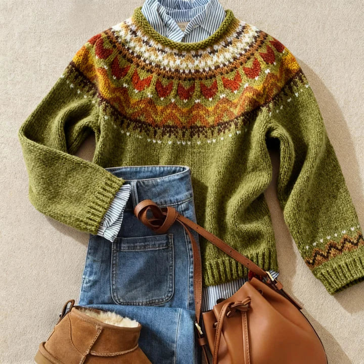 Classic Vintage Knit Sweater