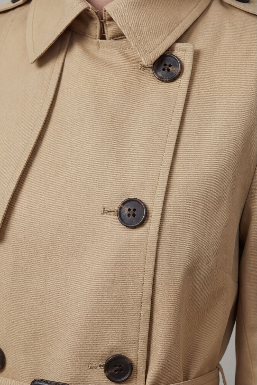 Sorellia | Women's Classic Cut Double-breasted Trench Coat